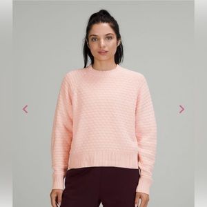 Lululemon Texture Play Crew Sweater - Oversized - XL/XXL